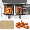 100 Stück Backpapier für Heißluftfritteuse Produktbild-Vorschau 4