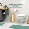 Rangement pour papier toilette rond en bambou Voir les images du produit 2