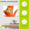 ARTland Poster Frosch auf seinem Thron Größe: 60x45 cm Produktbild-Vorschau 2