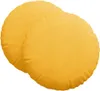 Two round cushions on a white background. Podgląd zdjęcia produktu