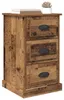 vidaXL Starý drevený nočný stolík 39 x 39 x 67,5 cm Náhľad obrázku produktu 1