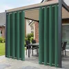 Outdoor Vorhang Wetterfest mit Ösen B132xH213CM, Produktbild-Vorschau 1