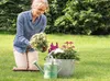 MOSES Blatt & Blüte Gießkanne hellgrün verzinkter Stahl Produktbild-Vorschau 4