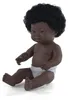 Miniland, Afrikaans meisje, 38 cm, met Downsyndroom, Productafbeelding-voorbeeld 1