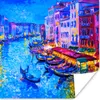 MuchoWow® Poster Malerei - Italien - Boot - Wasser - Produktbild-Vorschau 1