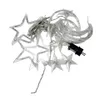 LED Sterne Monde Lichtervorhang Lichterkette 3,5 m 128 LEDs Produktbild-Vorschau 7