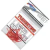 Tubertini Haken Serie 22 rot - 25 Forellenhaken, Größe:4 Produktbild-Vorschau 1