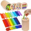 Montessori Spielzeug, 3-in-1 Montessori Spielzeug, Holz Produktbild-Vorschau 1
