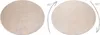 Teppich rund INDUS beige 34 eben, Melange beige rund 100 cm Produktbild-Vorschau 2