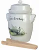 SCHMITT Pot à cornichons 5L crème Céramique, avec pince en Voir les images du produit 1