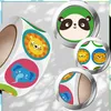 EDIBAZZAR | Adesivi colorati in rotolo 500 pz. Animali Anteprima dell’immagine prodotto 2
