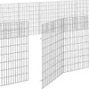 vidaXL Ohrádka pro volný výběh 24 dílů 54x80 cm Pozinkované Náhled obrázku produktu 6