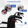 Mobiclinic® skladací tranzitný invalidný vozík, ultraľahký, Náhľad obrázku produktu 5