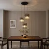 Globo Lighting hanglamp, metaal, mat zwart, 3x E27 Productafbeelding-voorbeeld 9