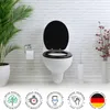 Sanfino® Premium WC Sitz "All Black" hochwertiger Produktbild-Vorschau 4