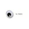 Folia 750010 Wackelaugen Ø 10 mm, rund, 100 Stück Voir les images du produit 4