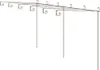 A metal garden pergola structure on a white background. Produktbild-Vorschau