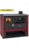 Küchenofen Holzherd PRITY GT FS S Burgundy - 15kW, Produktbild-Vorschau 1