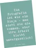 Mr. & Mrs. Panda Postkarte Spruch Fotografin Ninja - Produktbild-Vorschau 1