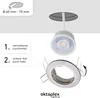 3er Set Oktaplex Einbaustrahler inkl. LED Modul 3.000K Produktbild-Vorschau 3