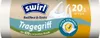 swirl Mülleimerbeutel, mit Tragegri ff, weiß, 20 Liter Produktbild-Vorschau 3