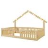 Flieks Kinderbett 90x200cm mit Led, Hausbett mit Dach, Produktbild-Vorschau 6