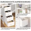 Yaheetech L-förmiger Computertisch, Schreibtisch mit Produktbild-Vorschau 5