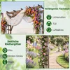COSTWAY, arco da giardino in legno di abete, 160 x 60 x 216 Anteprima dell’immagine prodotto 4