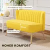 HOMCOM Sofa dwuosobowa Sofa materiałowa Meble do siedzenia Podgląd zdjęcia produktu 4