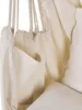 BELIANI Hängesessel Beige aus Buchenholz und Baumwolle Produktbild-Vorschau 8