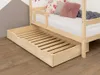 Under Bed Wooden Drawer with two cutouts BUDDY on Wheels - Produktbild-Vorschau 9