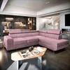 Masseno Ecksofa NOLA R-S mit Schlaffunktion L-Form, Sofa Produktbild-Vorschau 1