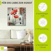 ARTland Leinwandbild Klatschmohn Größe: 30x30 cm Produktbild-Vorschau 2