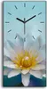 Dekor Leinwand Uhr Wandbilder Geräuschlos 30x60 Blume Lotus Produktbild-Vorschau 1