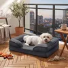 FEANDREA Orthopädisches Hundebett M, abnehmbarer Bezug, Produktbild-Vorschau 2
