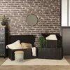 Spiegel "seil" schwarz d55cm  - Atmosphera créateur Produktbild-Vorschau 10