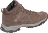 A side view of a brown hiking boot on a white background. Voir les images du produit