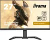 A marketing image of a computer monitor with product specifications displayed. Produktbild-Vorschau