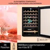 Klarstein Weinkühlschrank, Getränkekühlschrank Schmal, 1 Produktbild-Vorschau 3