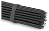 50x Stabkerzen schwarz Tropffrei Rußfrei dünn L 16cm Produktbild-Vorschau 1