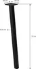 ML-Design 4er Set Tischbeine schräg 72 cm, Schwarz Produktbild-Vorschau 7