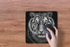 MuchoWow® Mauspad Mousepad Tiger - Orange - Schwarz - Weiß Produktbild-Vorschau 3