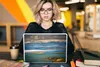 MuchoWow® Laptop Aufkleber Sticker Cover Blick über die Produktbild-Vorschau 5