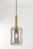 Light & Living - hängeleuchte - Lekar - bronze - glas - Produktbild-Vorschau 2