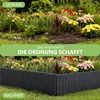 be4nature Flexible Rollborder aus Holz 200 x 30 cm Grau Produktbild-Vorschau 2