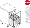 HAILO 3631491 Abfallsammler 36 (2x18) Liter TRIPLE XLfür 45 Produktbild-Vorschau 6