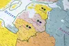 GeoMetro Europakarte mit Laminierung und Holzleisten zum Produktbild-Vorschau 6