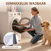 Pebble Orthopedisch Hondenkussen 90x70 cm Grijs - Wasbaar - Productafbeelding-voorbeeld 6