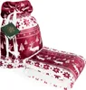 Kuscheldecke Wohndecke Geschenk im Sack Dunkelgrau Produktbild-Vorschau 1