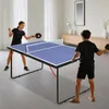 137.2cm/4.5FT Foldable Table Tennis Table,Portable Ping Produktbild-Vorschau 8